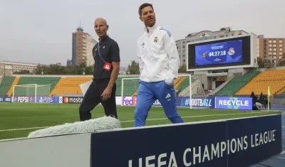 Xabi Alonso, entrenador del Real Madrid.