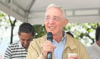 El expresidente Álvaro Uribe.