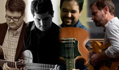 Chip Henderson, Eduardo Jasbón, Leopoldo Calderón y John Bass. 