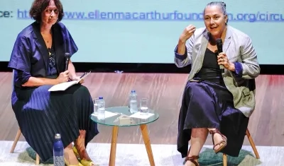 Hannah Middleton y Laura Novik. 