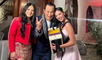 Dianey Hoyos, Alfredo Gutiérrez e Isabel Sofía Picón.