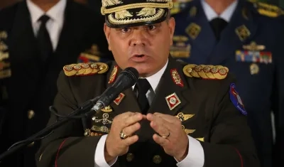 Vladimir Padrino López, Ministro de Defensa venezolano.