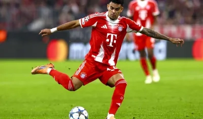 Luis Díaz, jugador del Bayern Múnich.