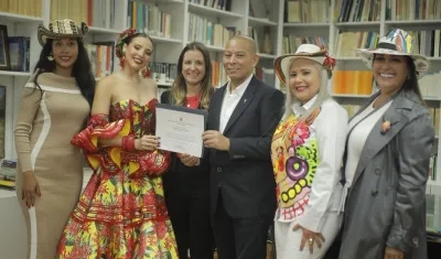 El Carnaval llegó al Consulado de Colombia en Nueva York.