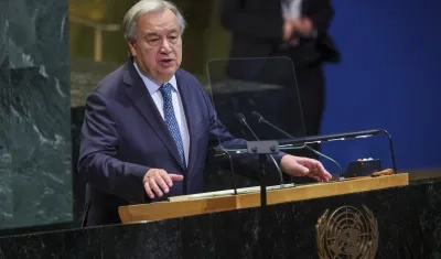 El secretario general de Naciones Unidas, António Guterres.
