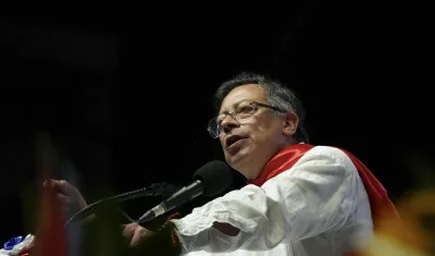 El Presidente Gustavo Petro.