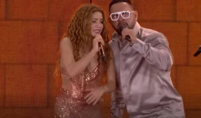 Shakira y 'Fito' Echeverría.