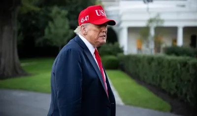 El Presidente de EE.UU., Donald Trump.