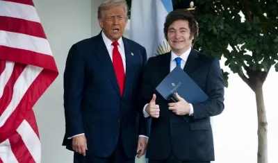 Donald Trump y Javier Milei.