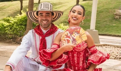 Sharon Hurtado y Luis Mauricio Aragón. 