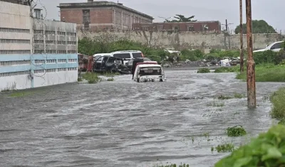 Desastres por el huracán Melissa en Kingston, Jamaica.