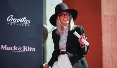 La actriz Diane Keaton.