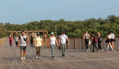 Ecoparque Ciénaga de Mallorquín es uno de los atractivos. 