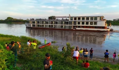 El AmaMelodía en el Río Magdalena