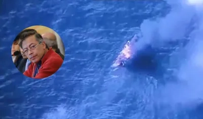 Ataque a lancha en el mar Caribe.