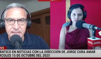 Transmisión de Atlántico en Noticias.