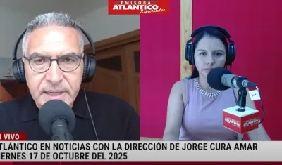 Transmisión de Atlántico en Noticias.