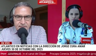 Transmisión de Atlántico en Noticias.