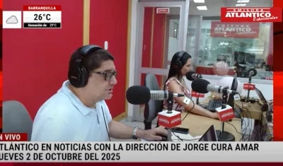 Transmisión de Atlántico en Noticias.