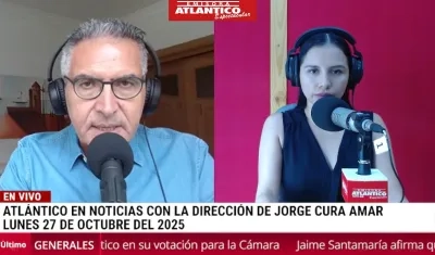 Transmisión de Atlántico en Noticias.