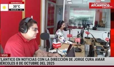 Transmisión de Atlántico en Noticias.