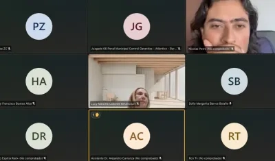 Aspecto de la vista pública de este miércoles y que fue aplazada. 