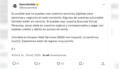 Informe de Bancolombia.