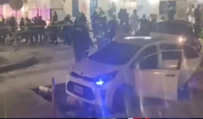 Atentado en el barrio Carrizal.