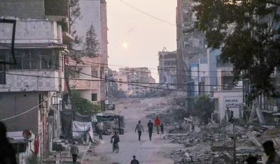 Calles de Gaza, Palestina.
