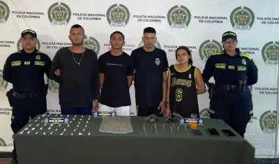 Capturados presuntos 'Pepes'.