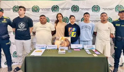 Las capturas fueron realizadas por la Policía Metropolitana. 