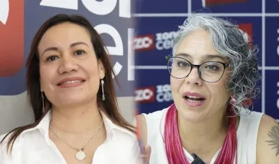 Carolina Corcho y María José Pizarro.