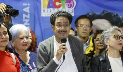 El precandidato del Pacto Histórico, Iván Cepeda.