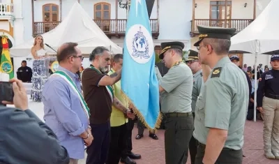 Ceremonia de lanzamiento oficial de las capacidades de Interpol en Cartagena.
