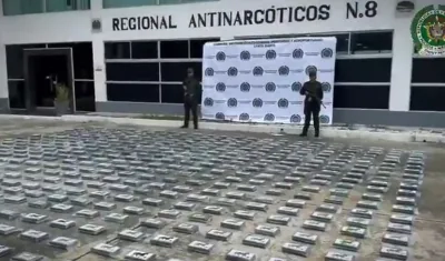 La droga estaba oculta en un contenedor con destino a Southampton, Reino Unido. 