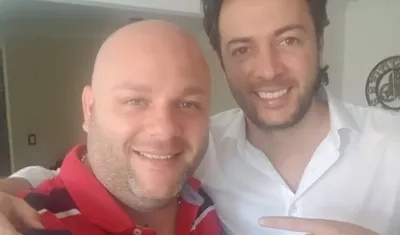 Daniel Quintero y su hermano Miguel.