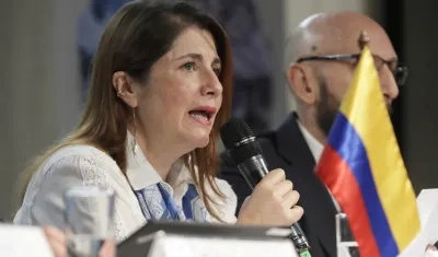 La Defensora del Pueblo, Iris Marín.