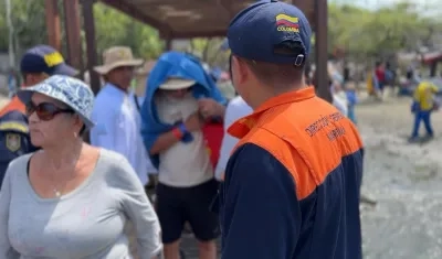 Operativo de la Dimar.