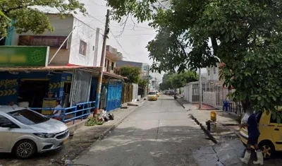 Calle 45A con carrera 4