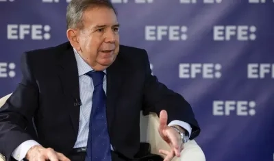 El líder opositor venezolano Edmundo González Urrutia.