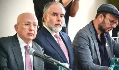 Eduardo Montealegre y Armando Benedetti.