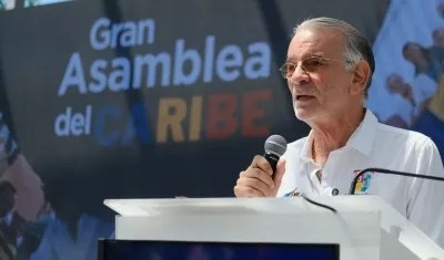 Eduardo Verano, gobernador del Atlántico.