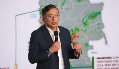 El Presidente Gustavo Petro.