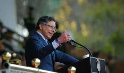 El Presidente Gustavo Petro.