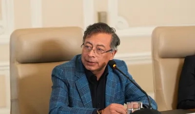 El Presidente Gustavo Petro.