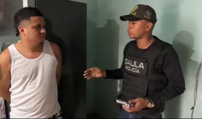 Enzo Rosales Pérez, el capturado.