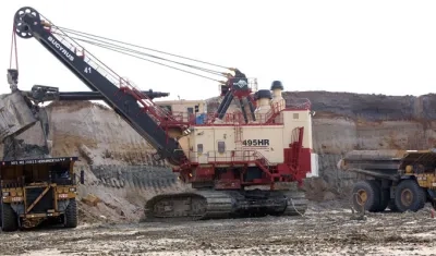 Extracción de carbón.