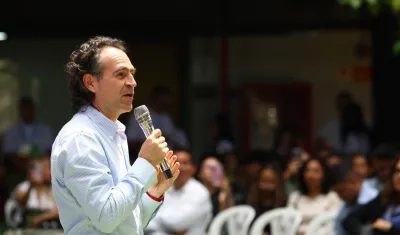 El alcalde de Medellín, Federico ('Fico') Gutiérrez.
