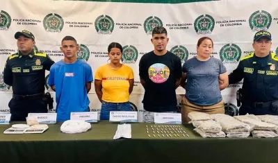 Capturan a cuatro presuntos ‘Costeños’ 