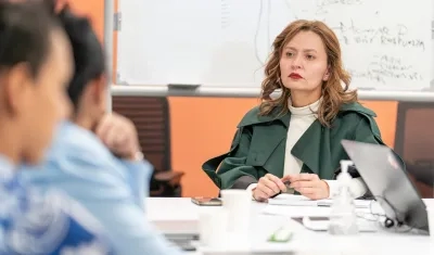 La gerente del Fondo Adaptación, Katherine Rojas Montenegro.